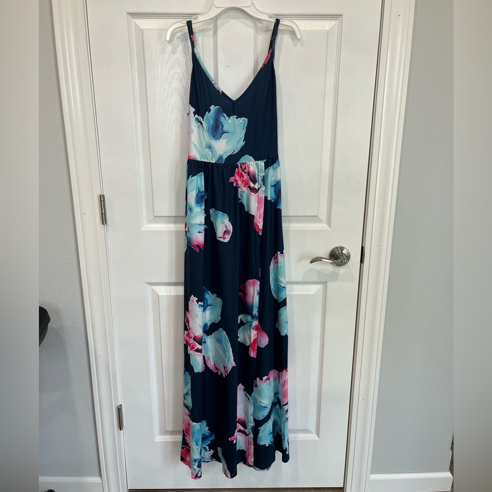 Women’s floral tank dress